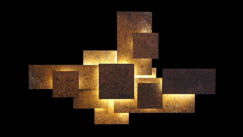 Maxime LUTUN Walllight corten